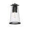 Z-Lite Bar Harbor Outdoor Wall, 1-Light, 10 In.W x 11 In.L x 18 In.H, Sand Black/Clear seedy 5004B-BK - alternate 8